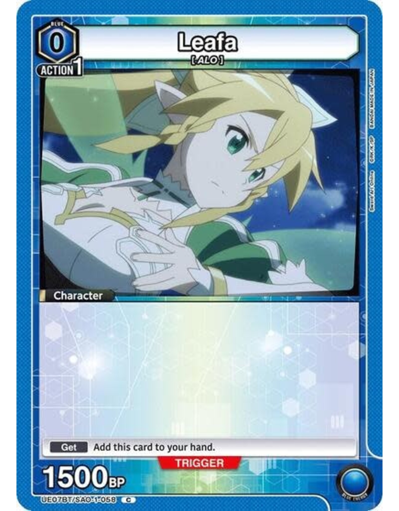 Leafa (058) - UE07BT/SAO-1-058 (Normal, Common)