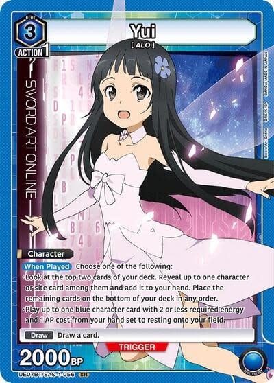 Yui (056) - UE07BT/SAO-1-056 (Foil, Super Rare)