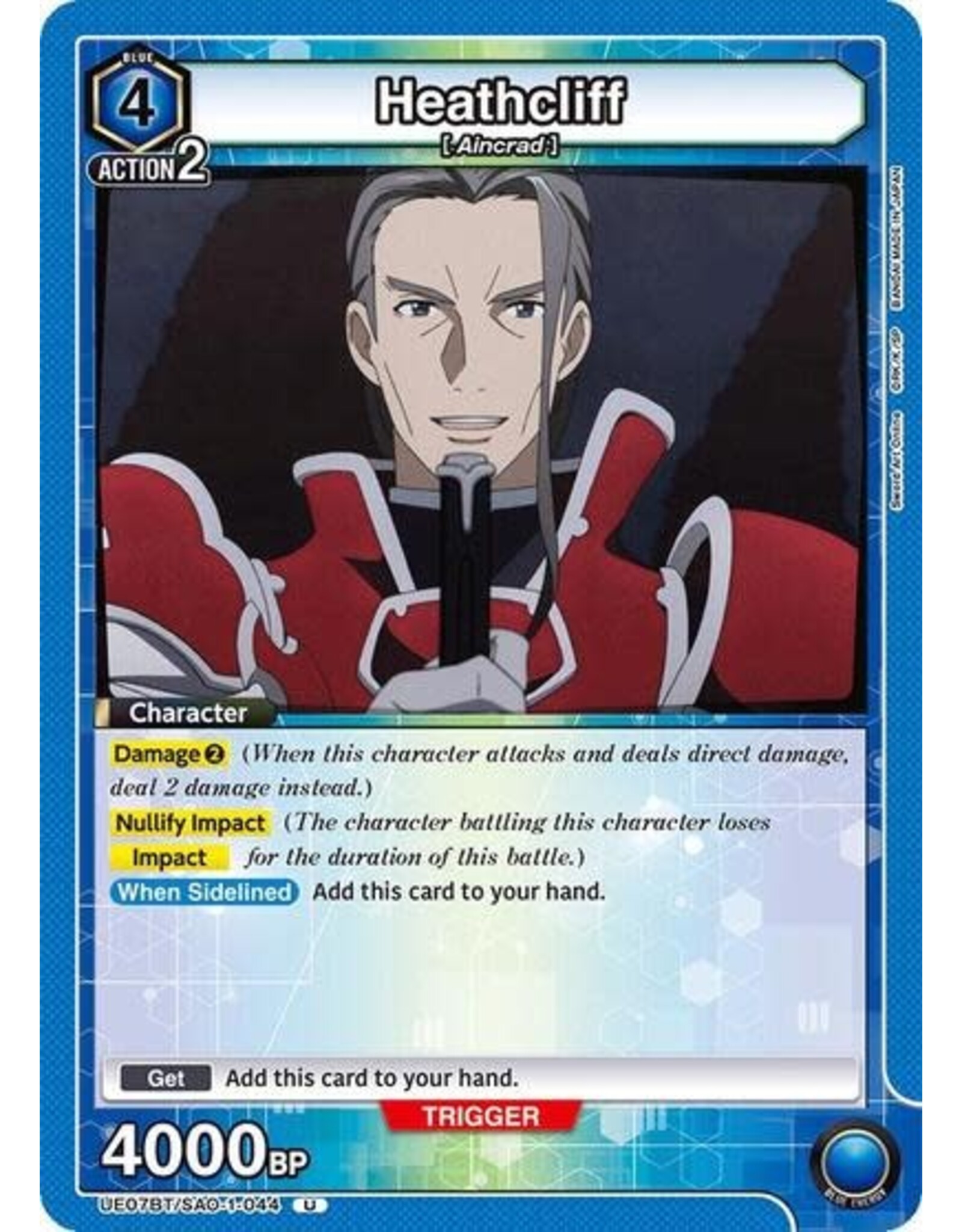 Heathcliff - UE07BT/SAO-1-044 (Normal, Uncommon)