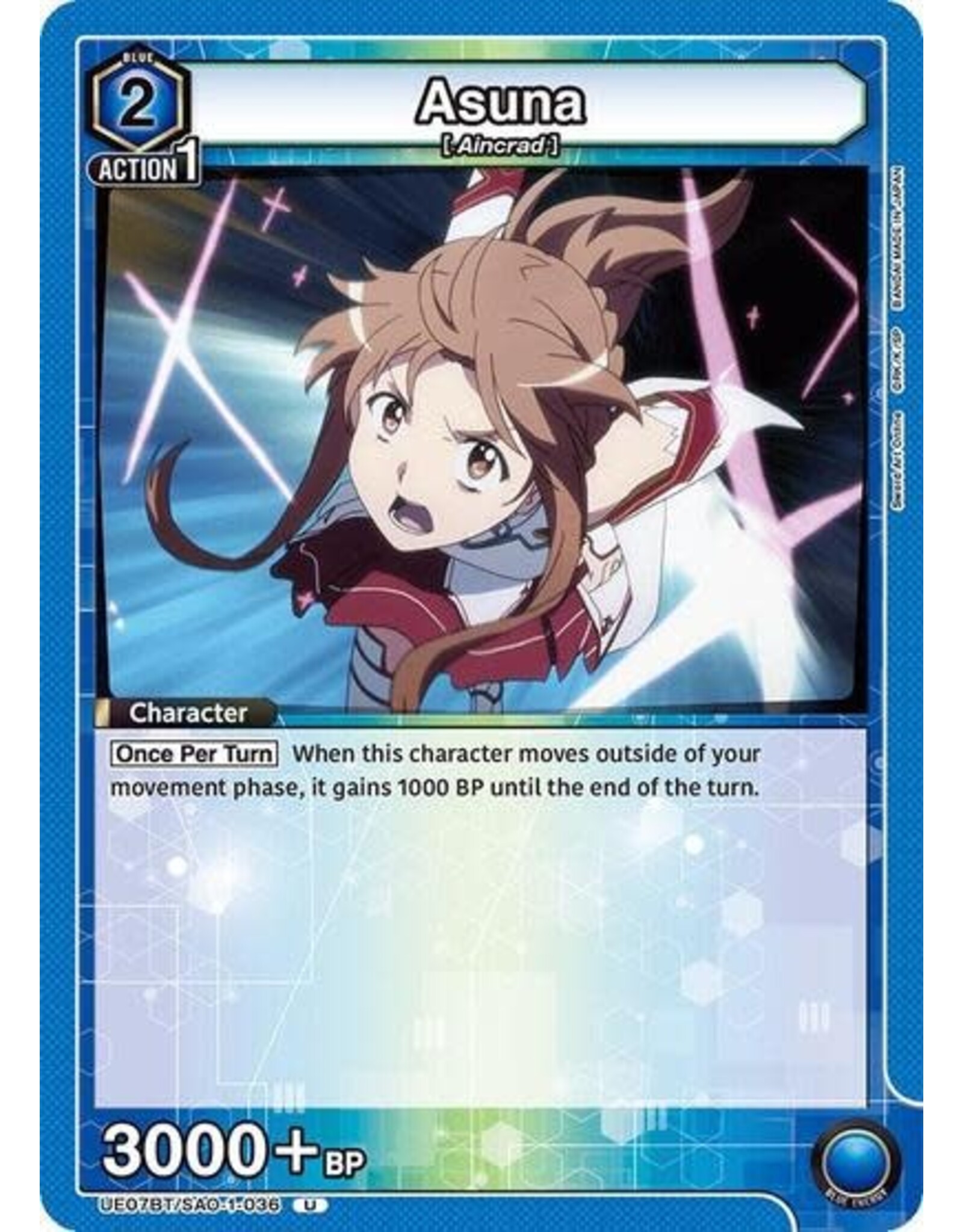 Asuna (036) - UE07BT/SAO-1-036 (Normal, Uncommon)