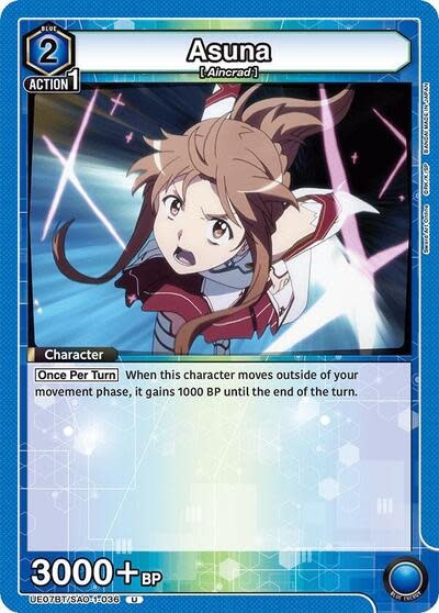 Asuna (036) - UE07BT/SAO-1-036 (Normal, Uncommon)