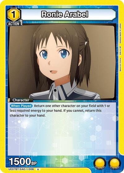 Ronie Arabel - UE07BT/SAO-1-006 (Normal, Uncommon)
