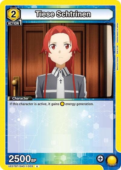 Tiese Schtrinen - UE07BT/SAO-1-003 (Normal, Uncommon)