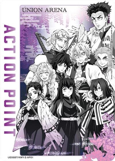 Action Point Card (AP01) (Demon Slayer: Kimetsu no Yaiba) - UE05BT/KMY-2-AP01 (Foil, Action Point)
