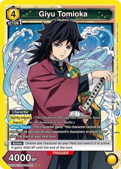 Giyu Tomioka (008) - UE05BT/KMY-2-008 (Foil, Super Rare)