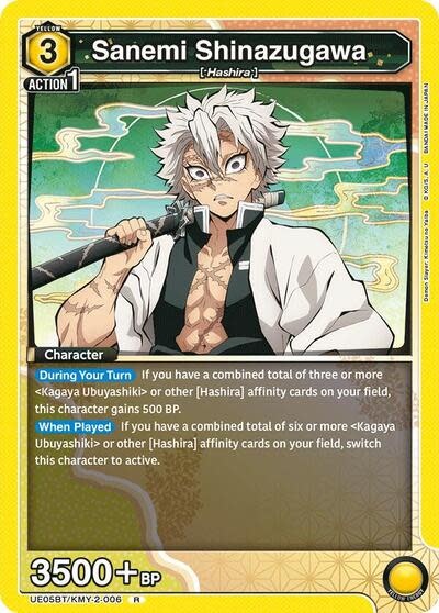 Sanemi Shinazugawa (006) - UE05BT/KMY-2-006 (Foil, Rare)