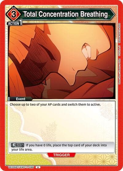 Total Concentration Breathing (099) - UE05BT/KMY-1-099 (Normal, Uncommon)