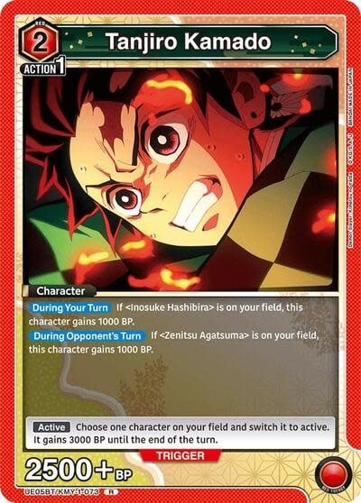 Tanjiro Kamado (073) - UE05BT/KMY-1-073 (Foil, Rare)