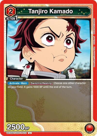 Tanjiro Kamado (072) - UE05BT/KMY-1-072 (Normal, Uncommon)
