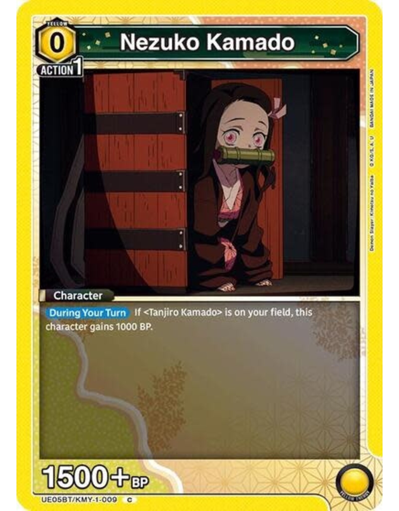 Nezuko Kamado (009) (Box Topper Foil) - UE05BT/KMY-1-009 (Foil, Common)