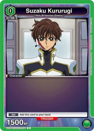Suzaku Kururugi (034) (Box Topper Foil) - UE04BT/CGH-1-034 (Foil, Common)