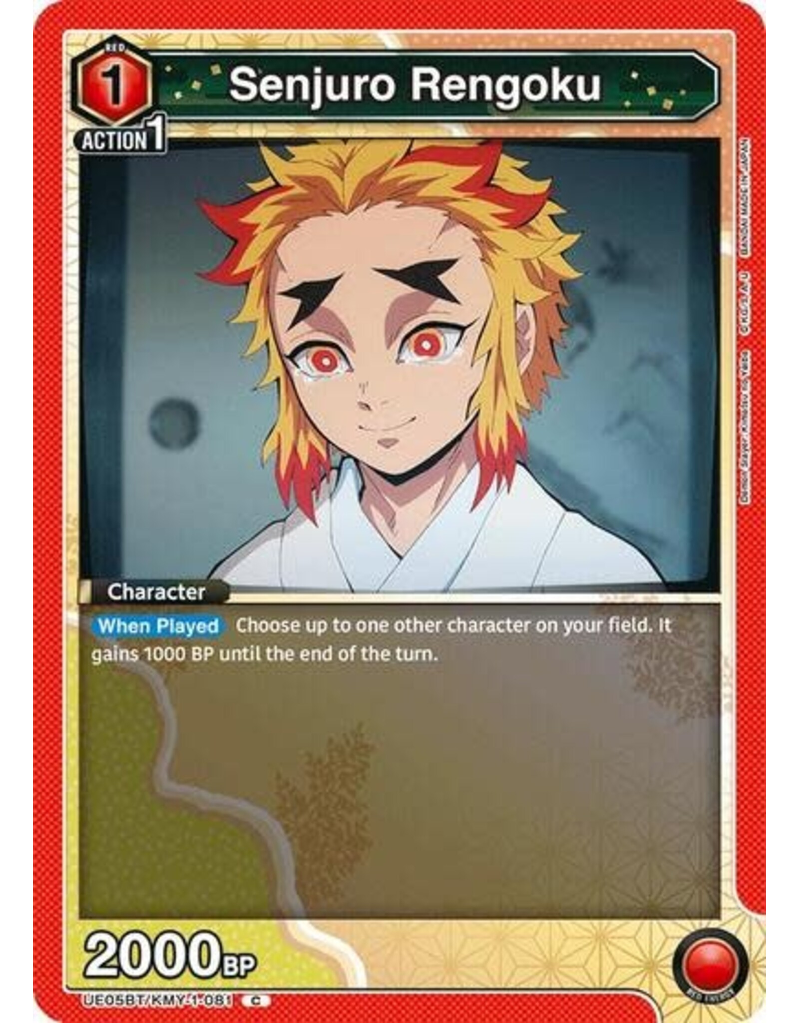 Senjuro Rengoku - UE05BT/KMY-1-081 (Normal, Common)