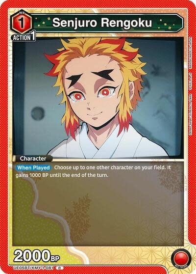 Senjuro Rengoku - UE05BT/KMY-1-081 (Normal, Common)