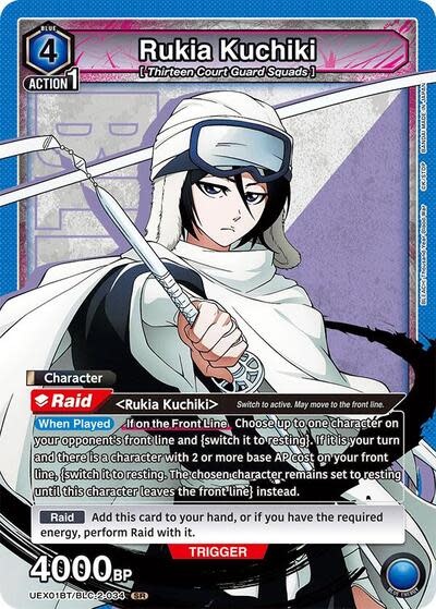Rukia Kuchiki (034) - UEX01BT/BLC-2-034 (Foil, Super Rare)