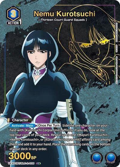 Nemu Kurotsuchi (U*) - UEX01BT/BLC-2-035 (Foil, Uncommon 1-Star)