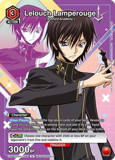 Lelouch Lamperouge (091) - UEPR/CGH-1-091 (Normal, Uncommon)