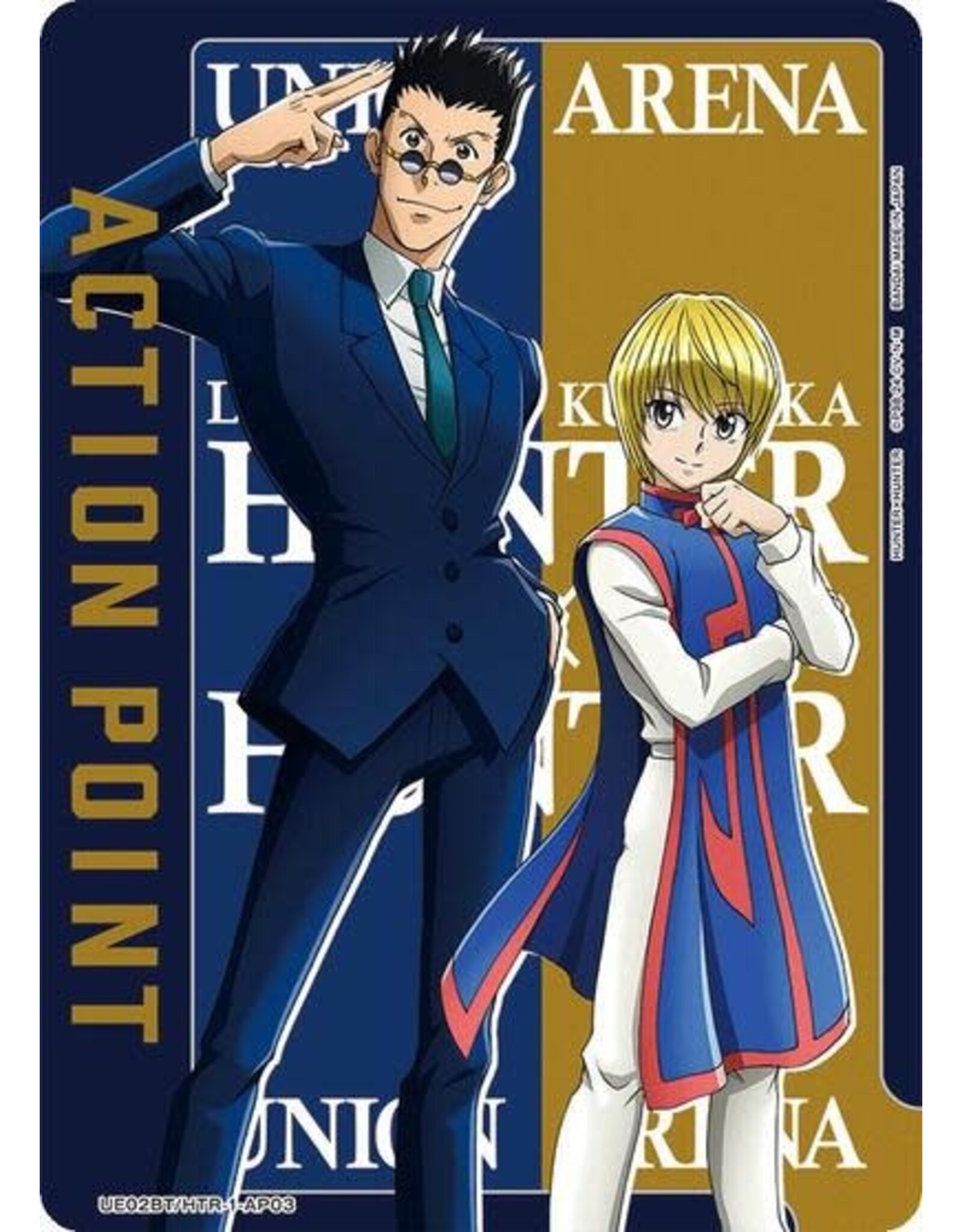 Action Point Card (AP03) (Leorio/Kurapika) - UE02BT/HTR-1-AP03 (Normal, Action Point)