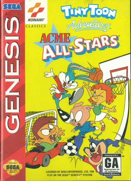 Tiny Toon Adventures: ACME All-Stars (Genesis) [Complete]