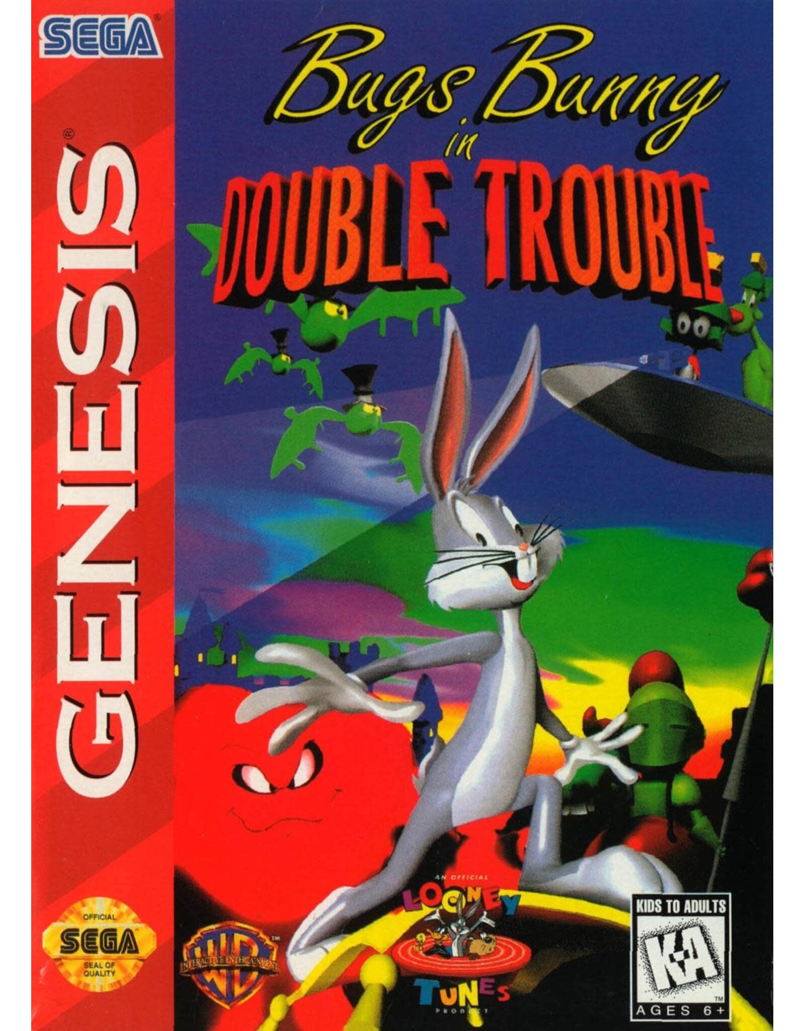 Bugs Bunny in Double Trouble (Genesis) [Cart & Box]