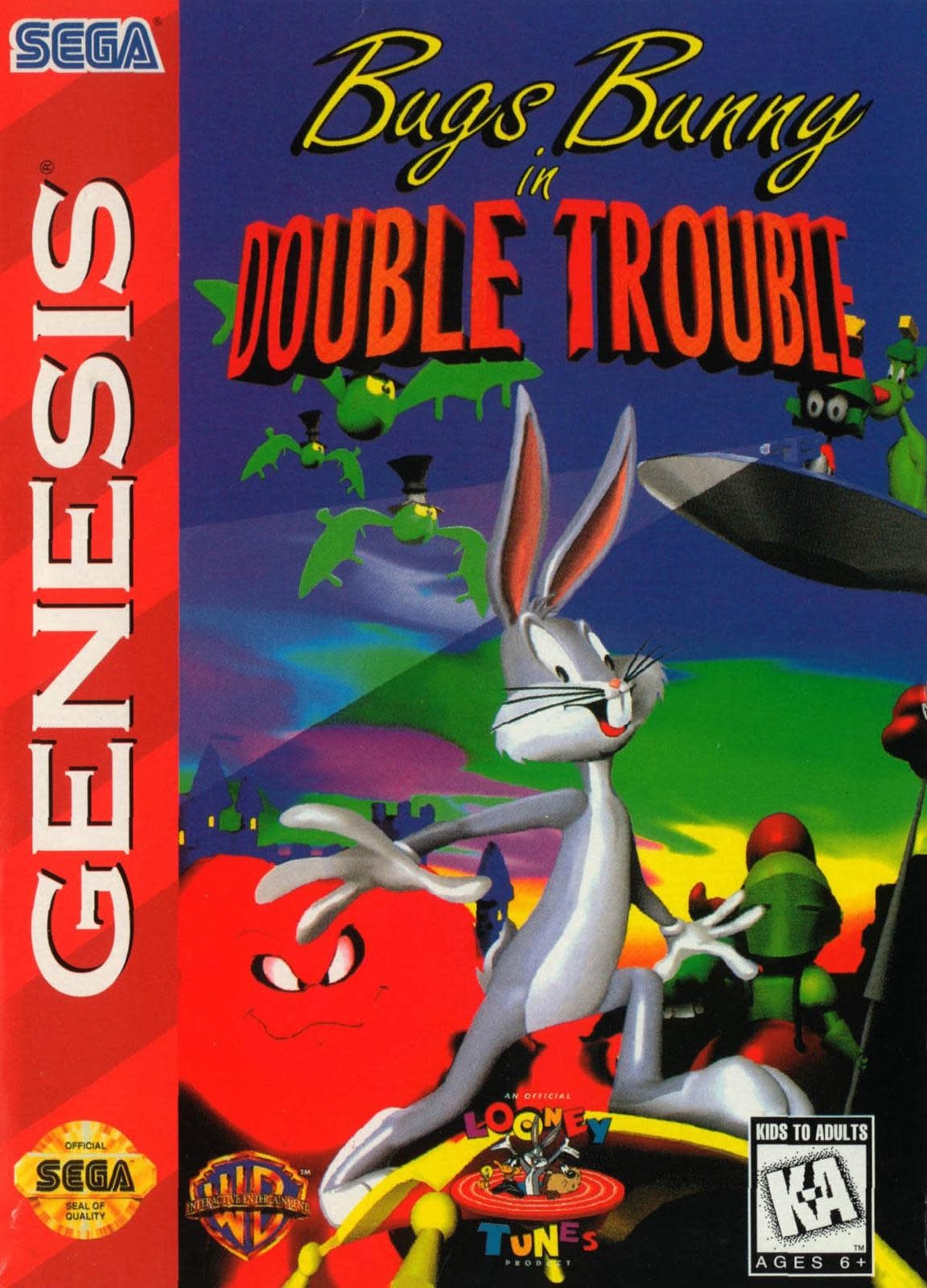 Bugs Bunny in Double Trouble (Genesis) [Cart & Box]