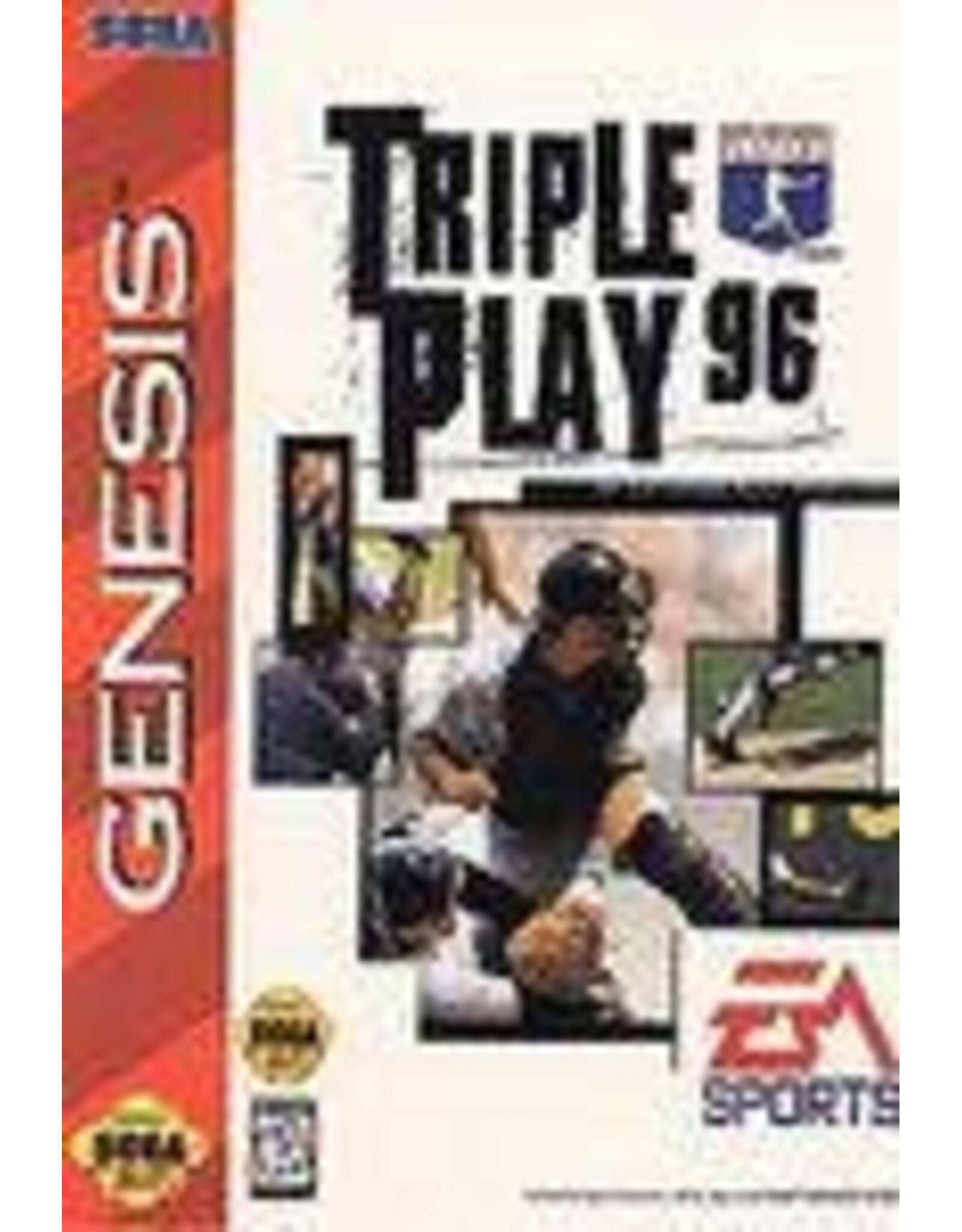 Triple Play 96 (Genesis) [Cart & Manual]