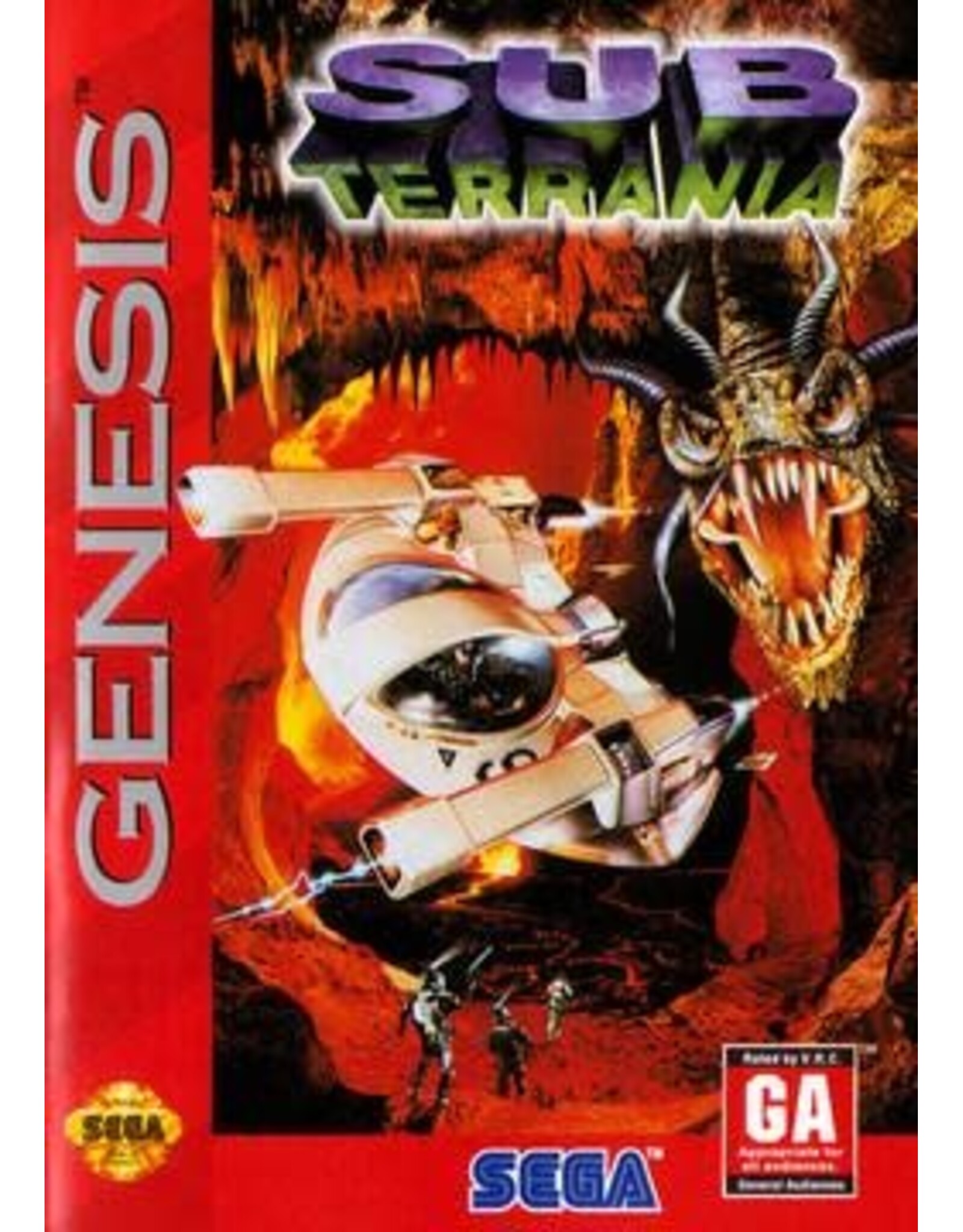 Sub Terrania (Genesis) [Complete]