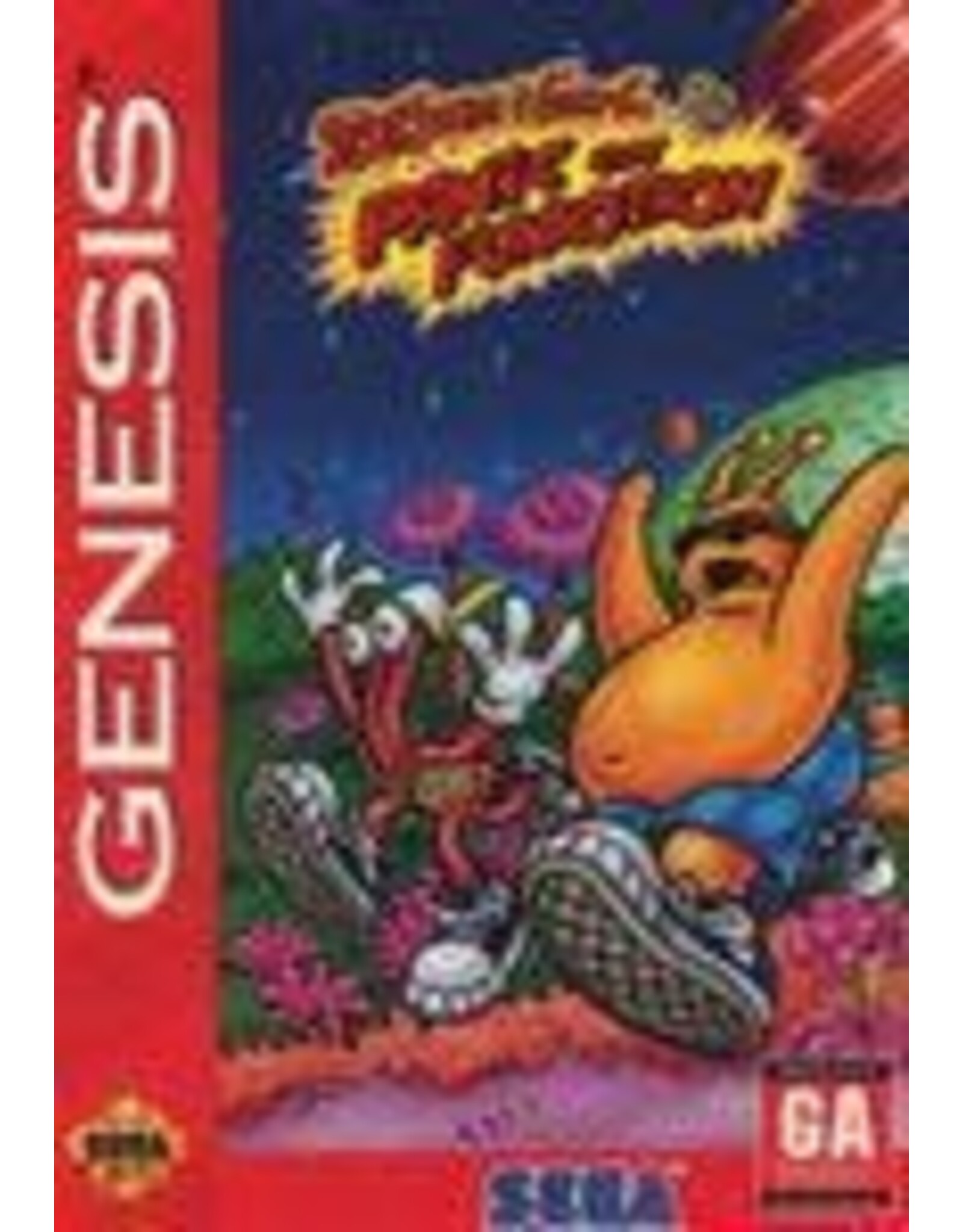 ToeJam & Earl in Panic on Funkotron (Genesis) [Cart & Box]