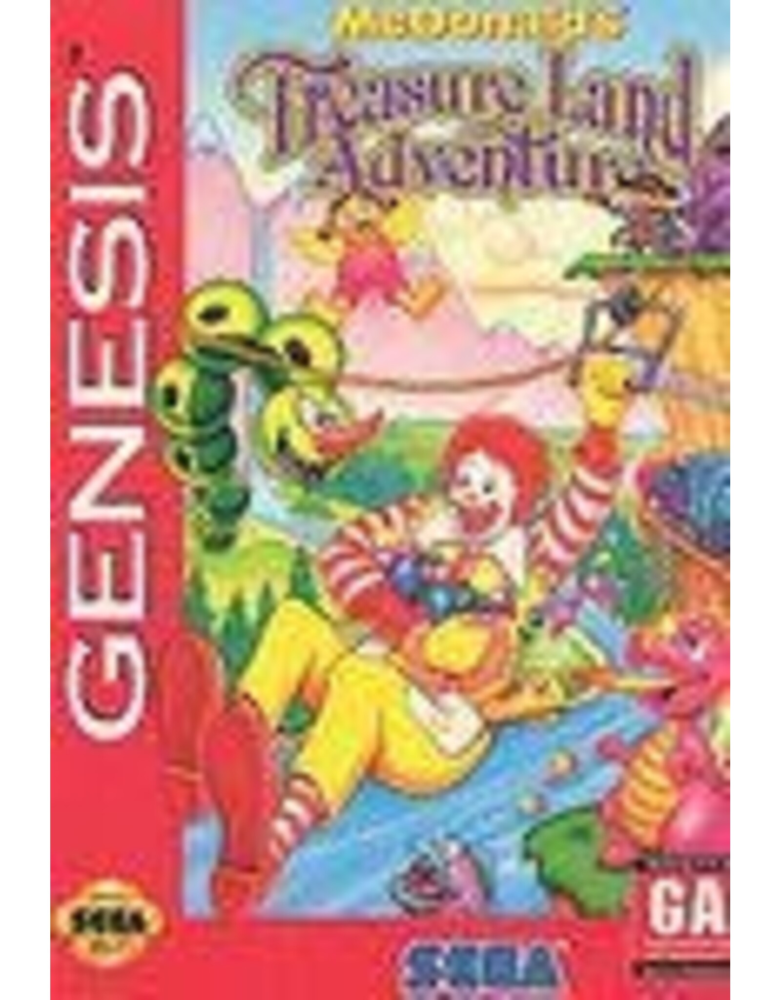 McDonald's Treasure Land Adventure (Genesis) [Cart Only}