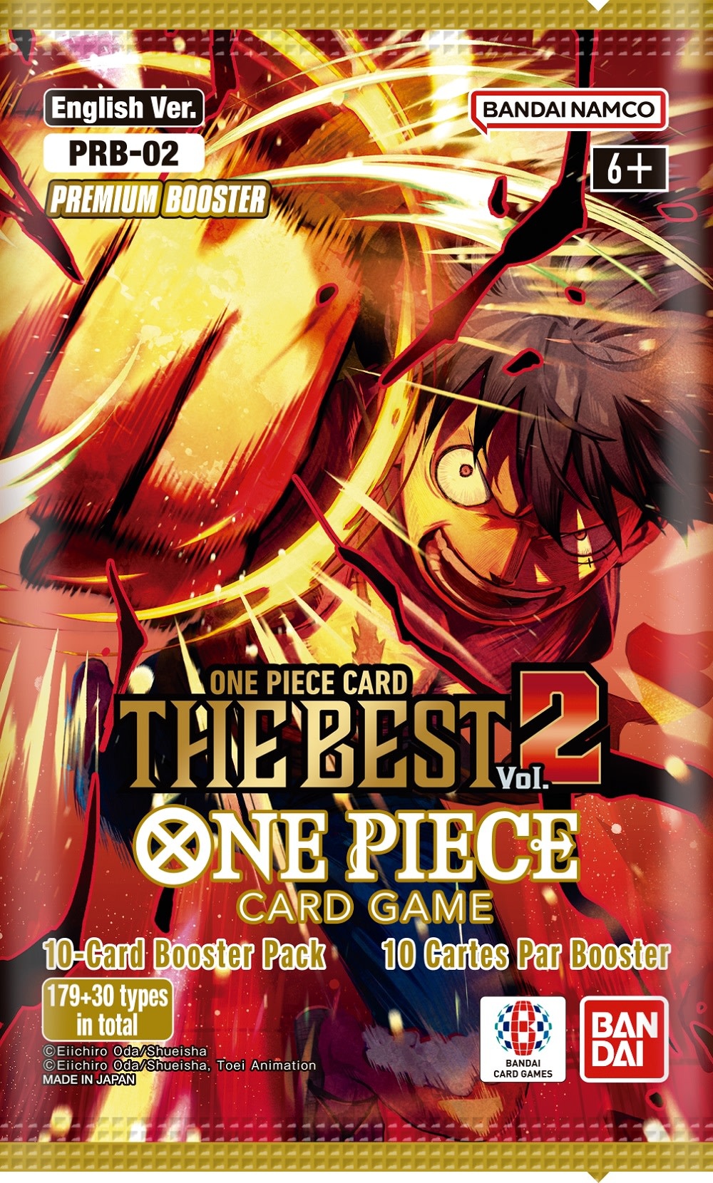 Bandai One Piece Card Game - Premium Booster 2 Booster Pack