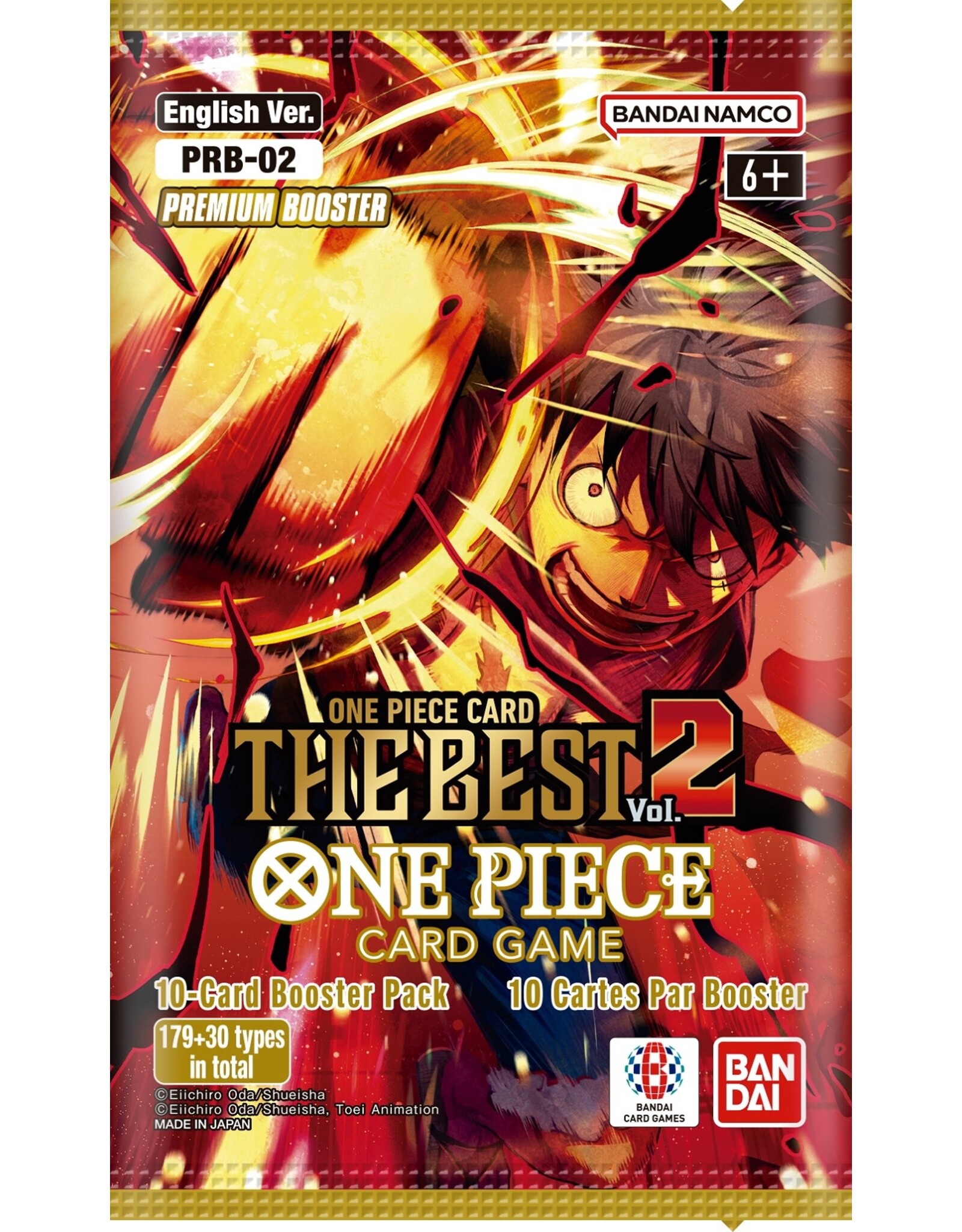 Bandai One Piece Card Game - Premium Booster 2 Booster Pack