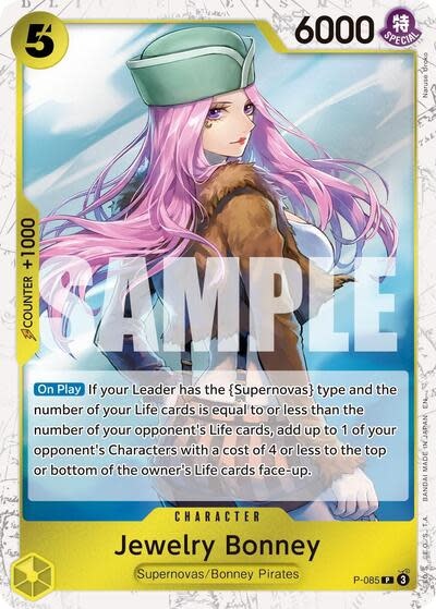 Jewelry Bonney - P-085 (Pirate Foil) (Foil, PR)