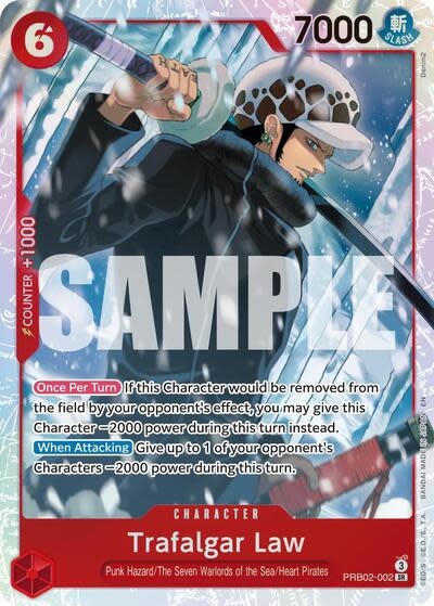 Trafalgar Law - PRB02-002 (Foil, SR)