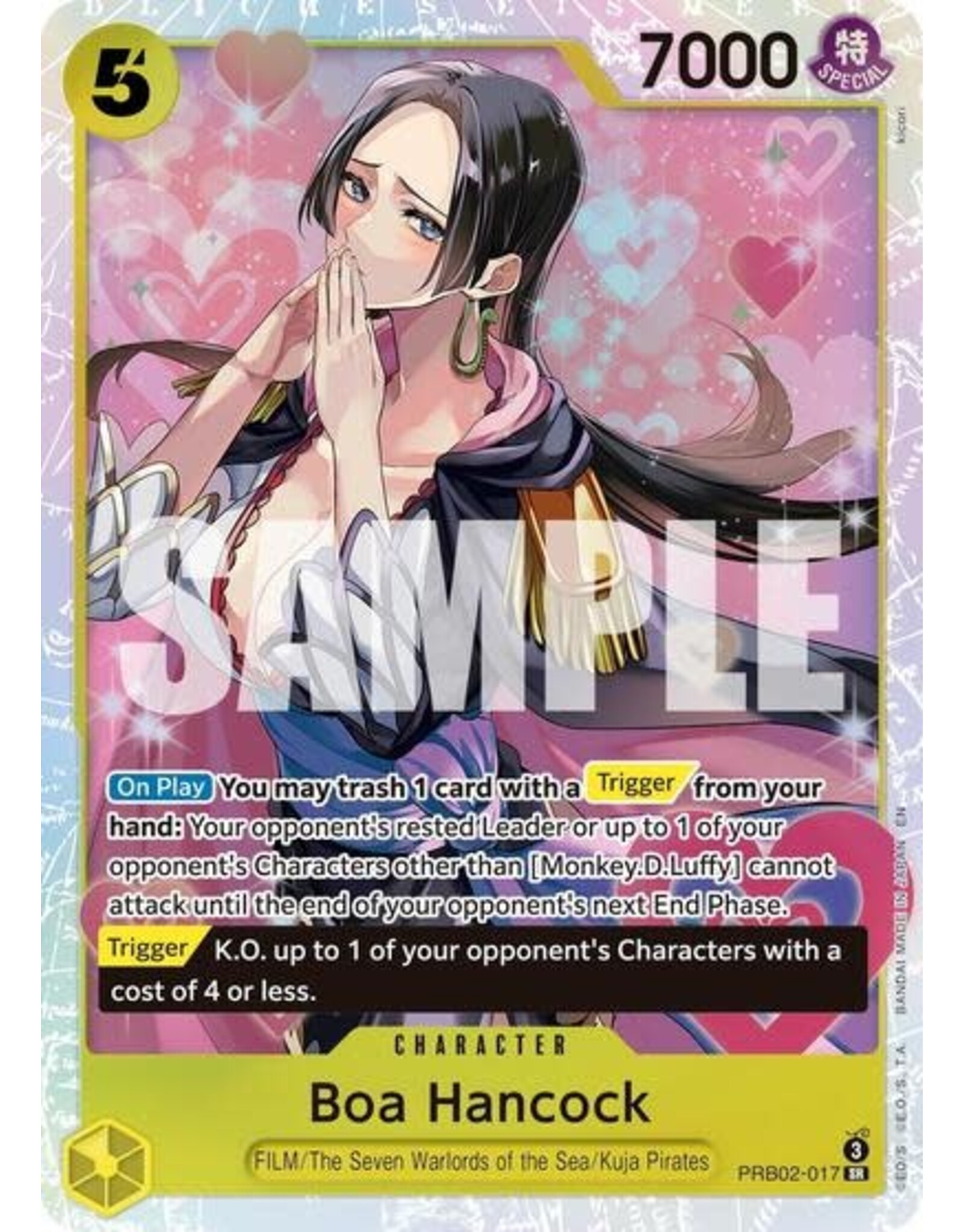Boa Hancock - PRB02-017 (Foil, SR)
