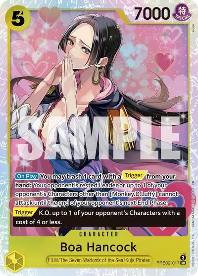 Boa Hancock - PRB02-017 (Foil, SR)