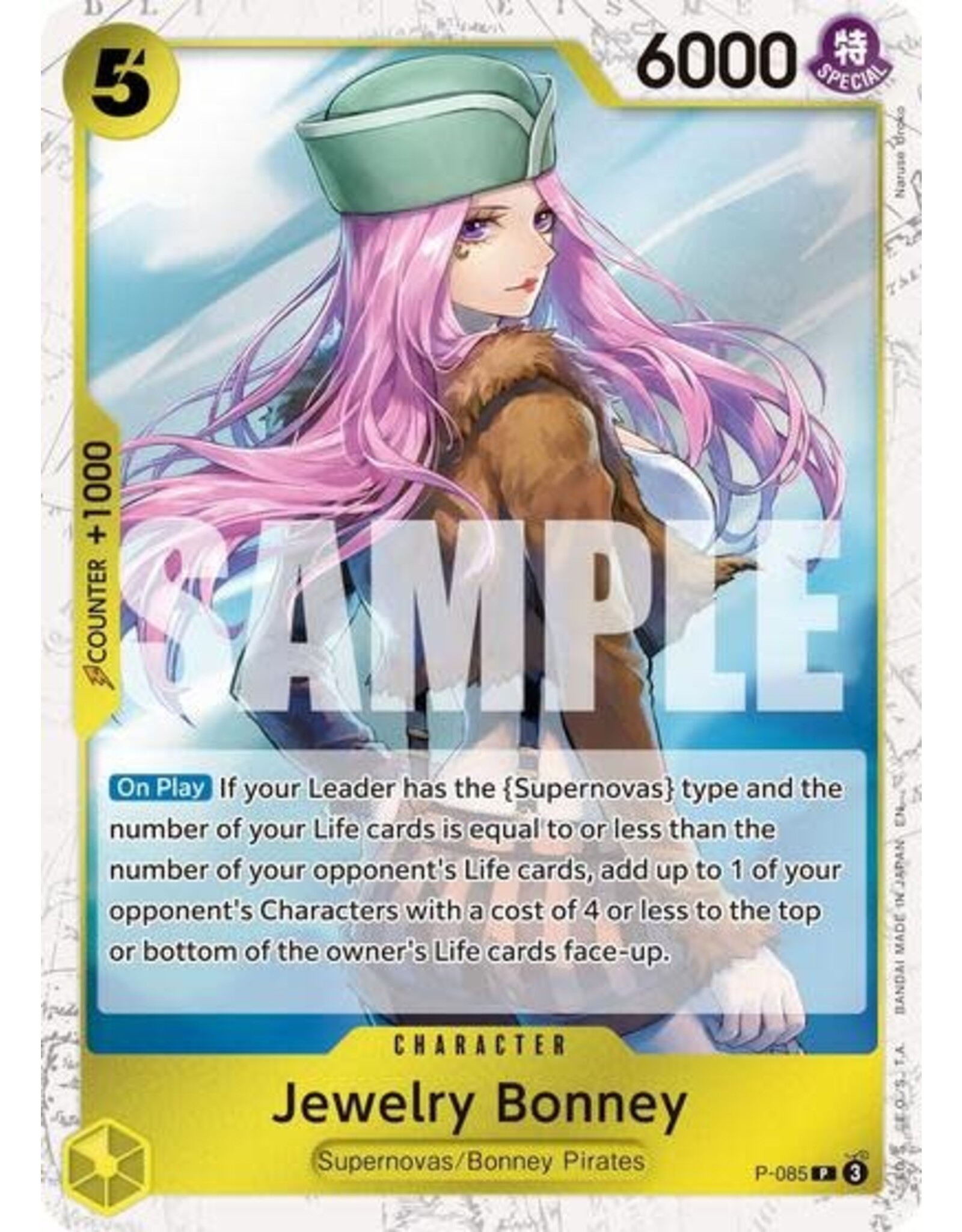 Jewelry Bonney - P-085 (Pirate Foil) (Foil, PR)
