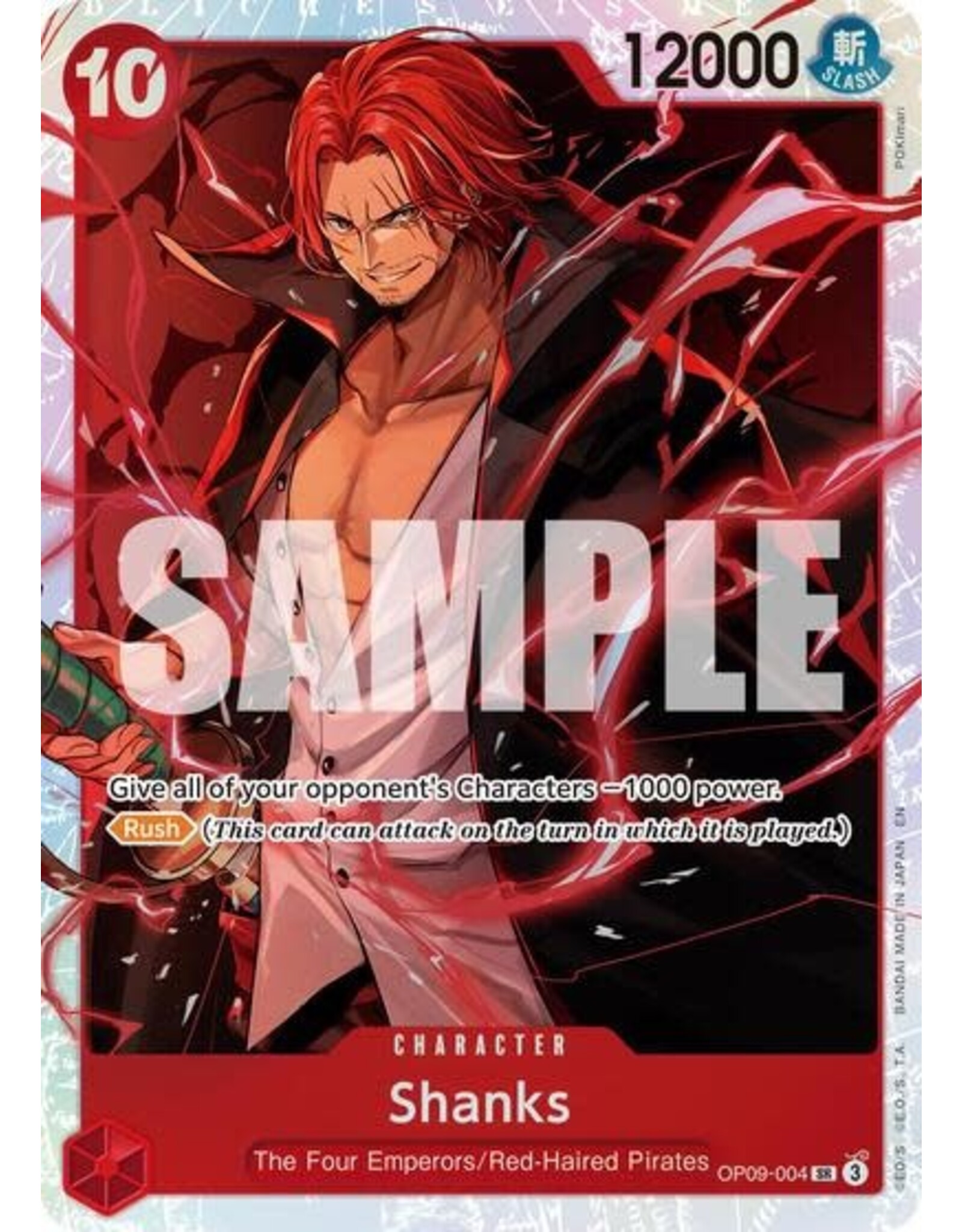 Shanks - OP09-004 (Reprint) (Foil, SR)
