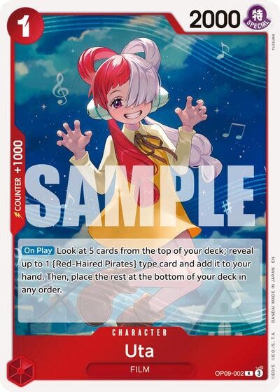 Uta (Reprint) - OP09-002 (Foil, R)