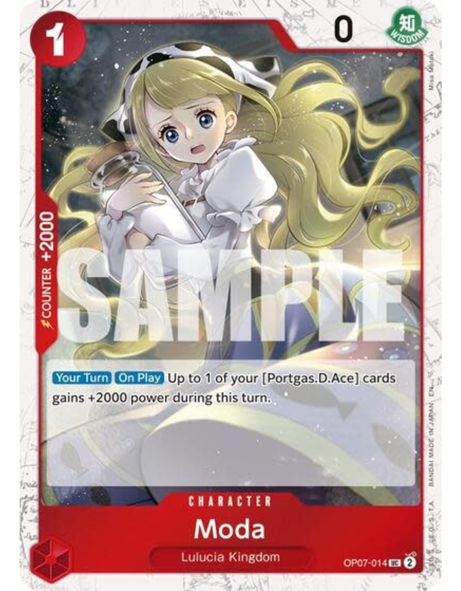 Moda (Pirate Foil) - OP07-014 (Foil, UC)