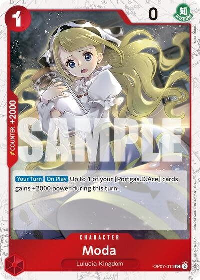 Moda (Pirate Foil) - OP07-014 (Foil, UC)