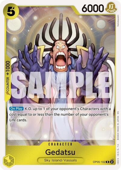 Gedatsu (Reprint) - OP05-102 (Foil, R)