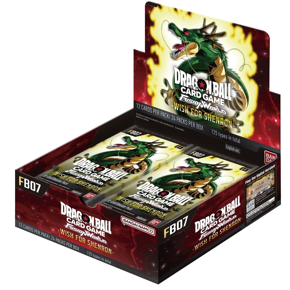 Bandai Dragon Ball Super Fusion World - Wish For Shenron Booster Box