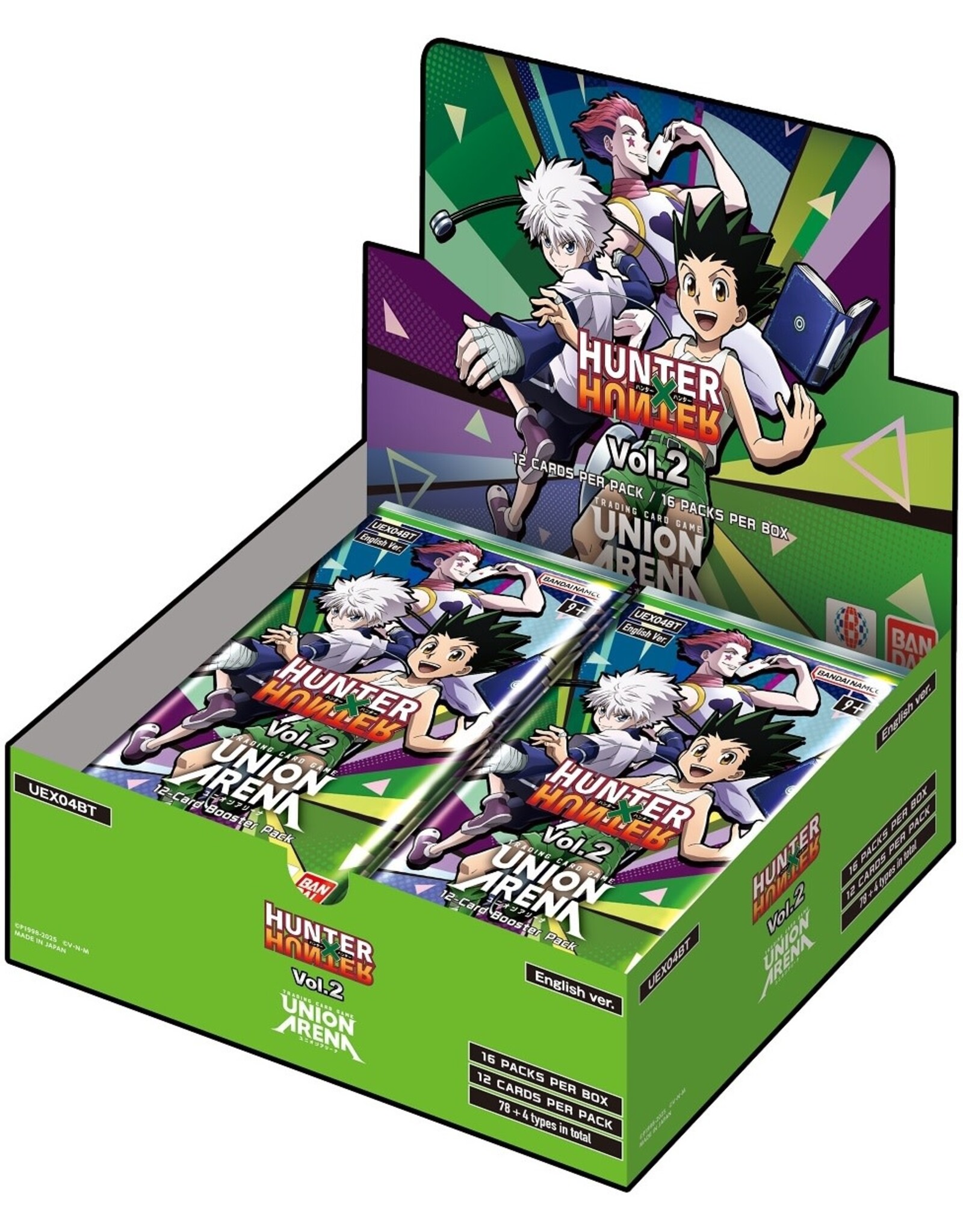 Union Arena - Hunter X Hunter Vol.2 Booster Box