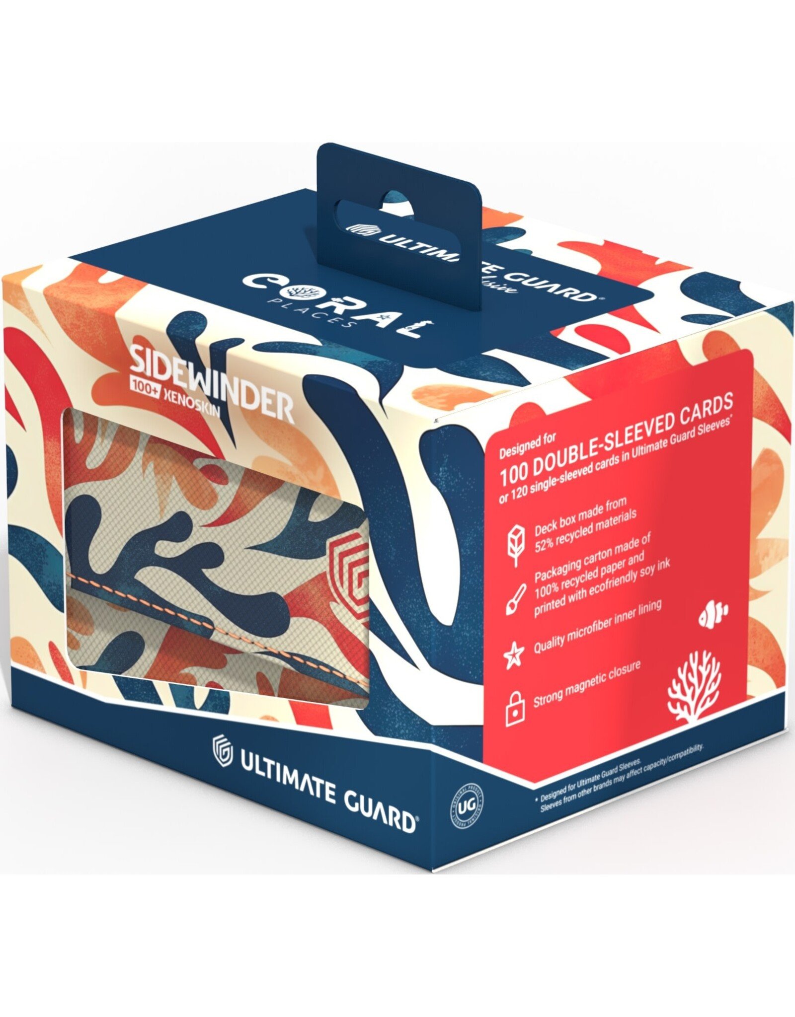 Ultimate Guard Sidewinder: Mellow Sea Deck Case (100+, Xenoskin) [2025 Exclusive Coral Place]