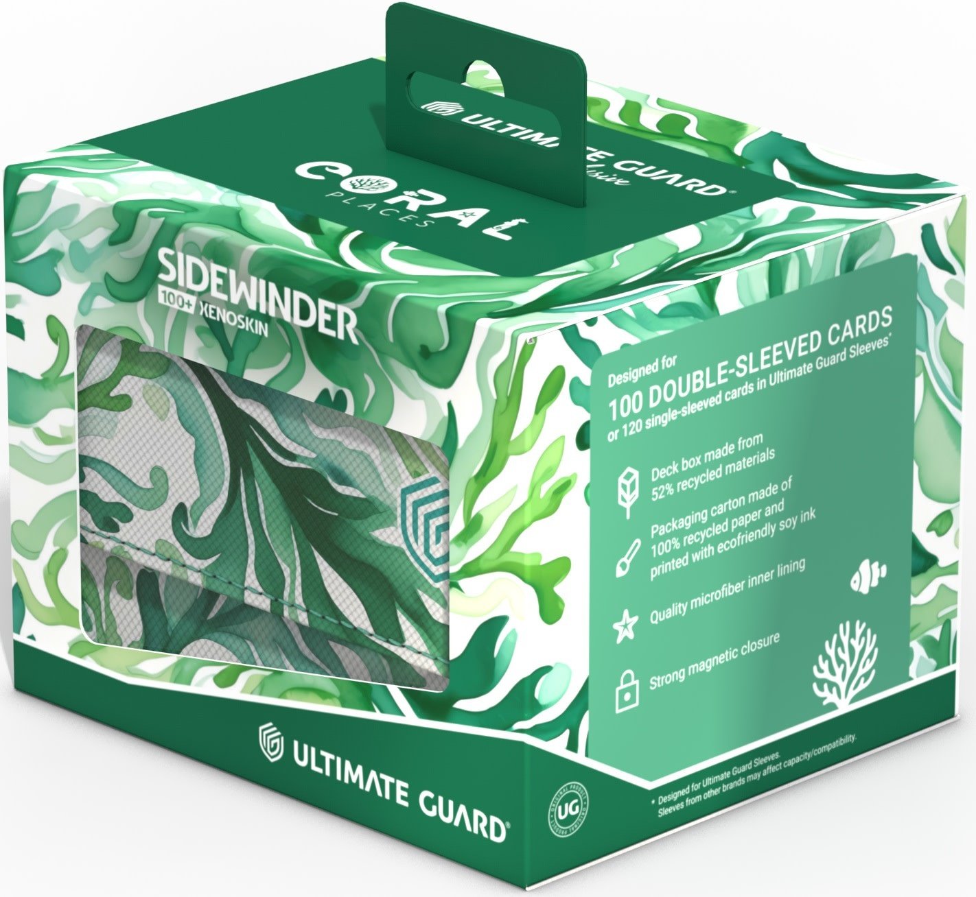 Ultimate Guard Sidewinder: Kelp Forest Deck Case (100+, Xenoskin) [2025 Exclusive Coral Place]