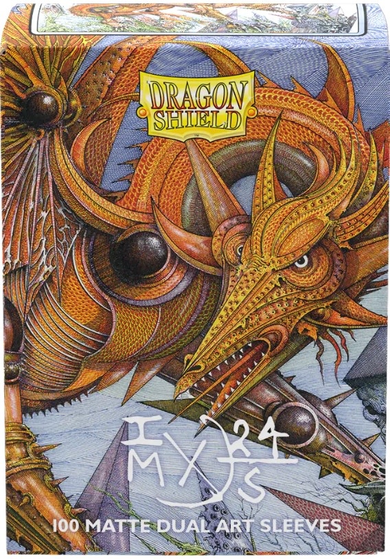 dragon shield Trading Card Sleeves (Dual Matte The Millerax) 50ct
