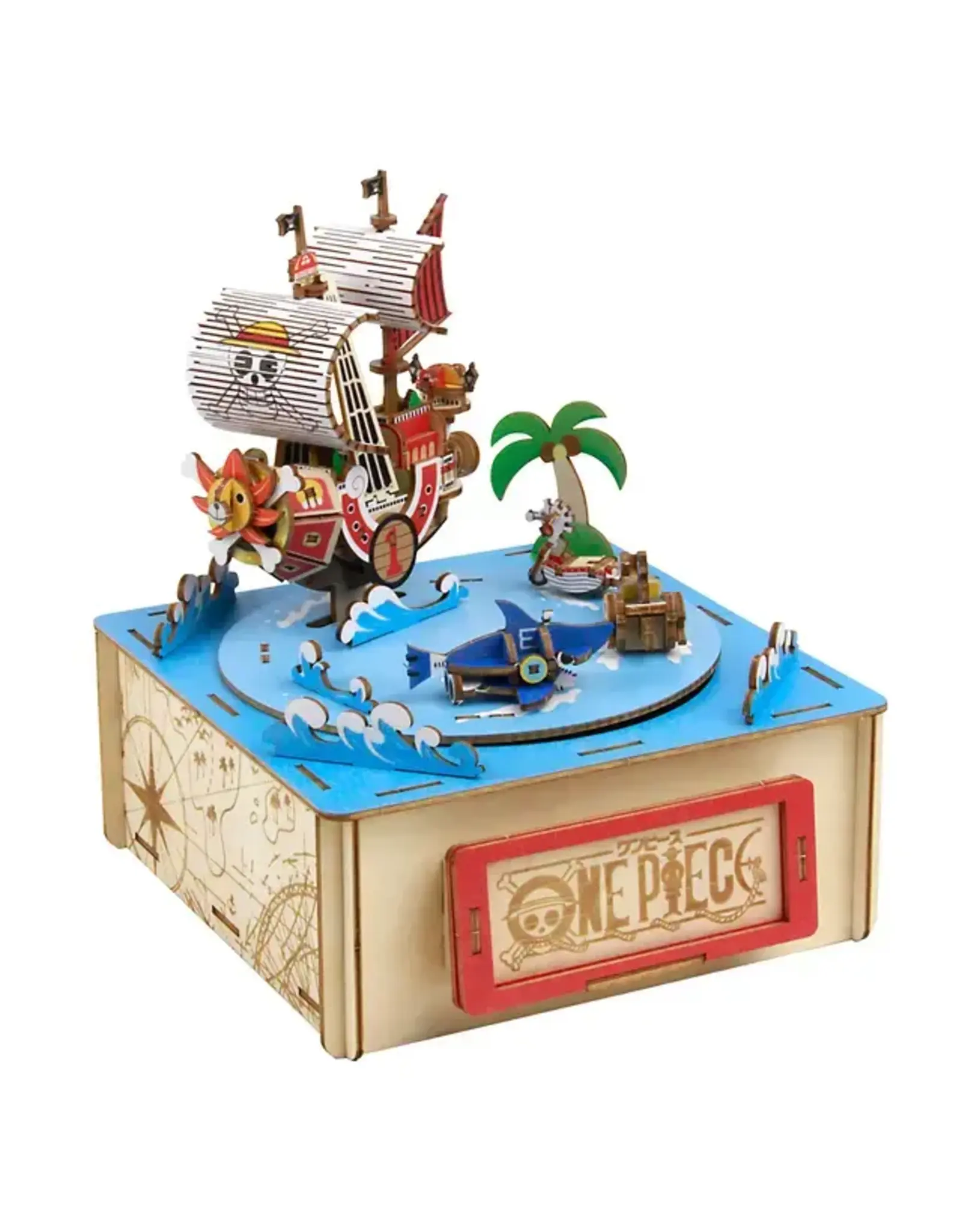 Bandai Hobby One Piece: Wa-Gu-Mi Straw Hat Crew With Box Plastic Model Kit
