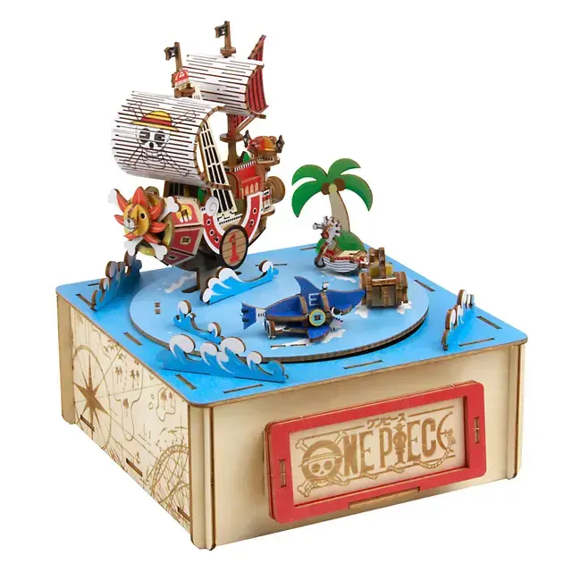 Bandai Hobby One Piece: Wa-Gu-Mi Straw Hat Crew With Box Plastic Model Kit