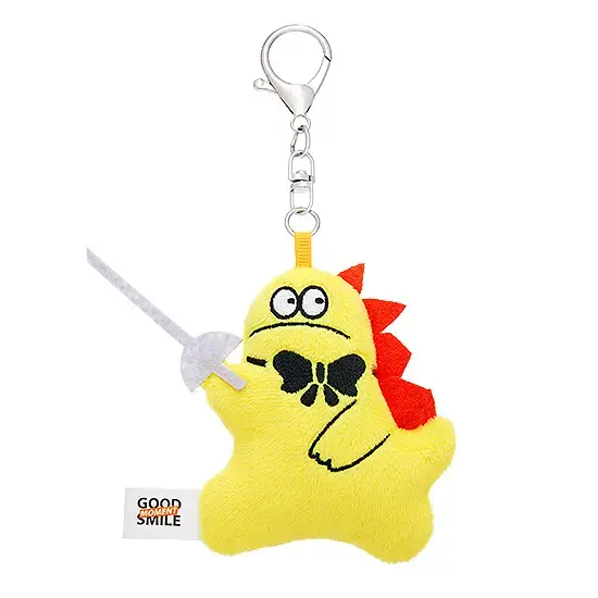 Abysse America Gal & Dino Plushie Fencing Keychain