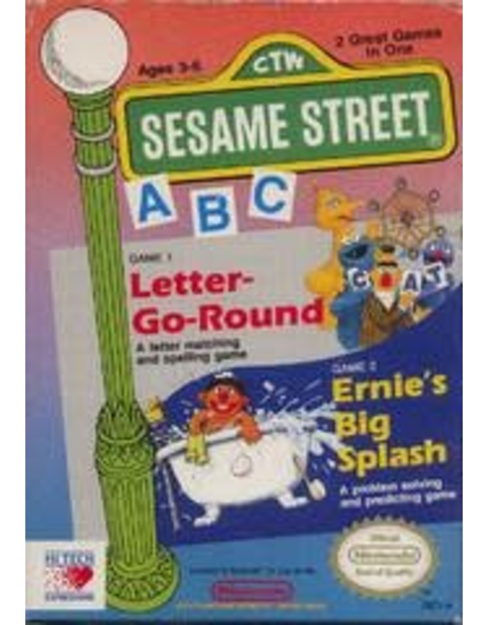 Nintendo Sesame Street ABC (NES) [Cart Only]