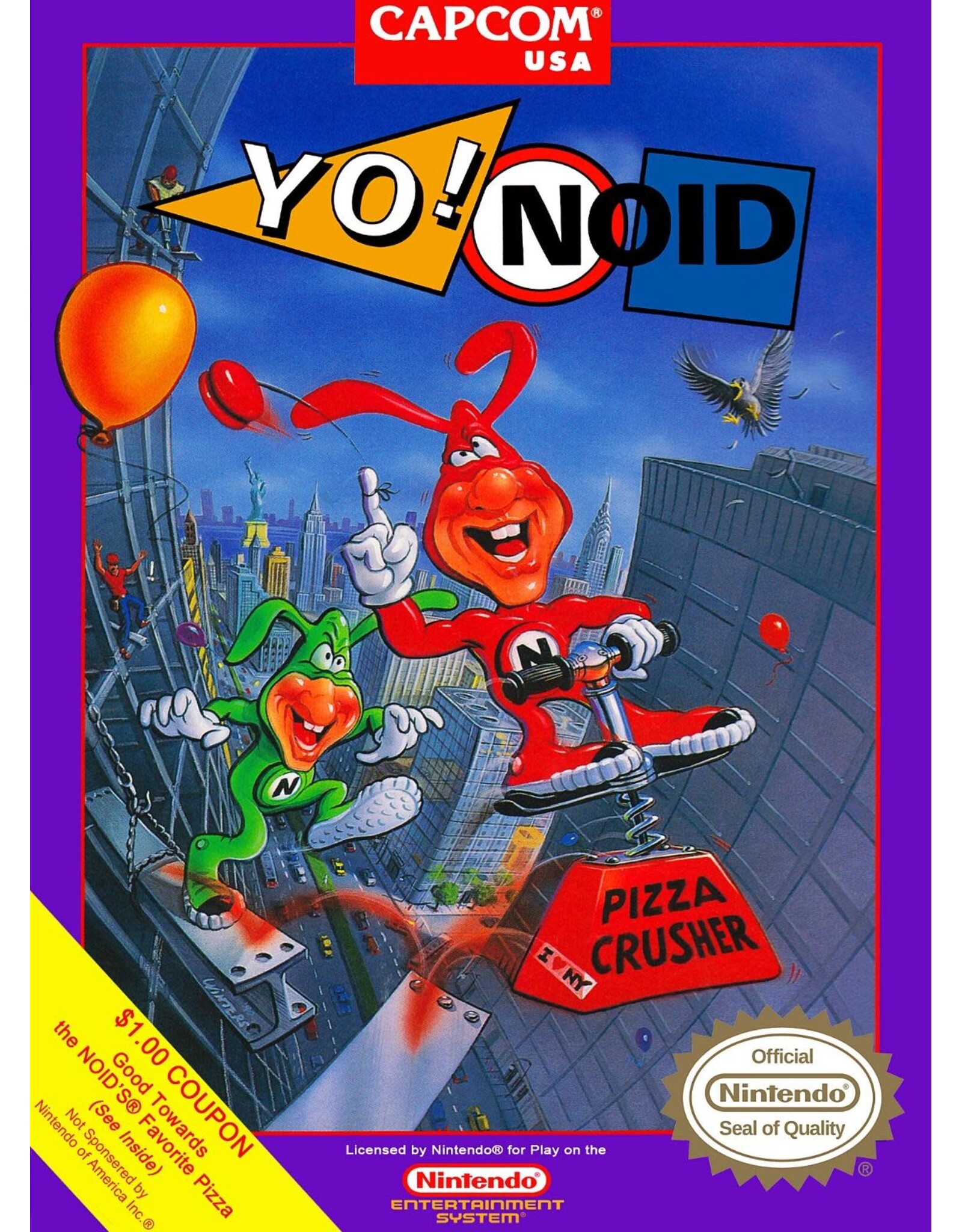 Yo Noid (NES) [Cart Only]